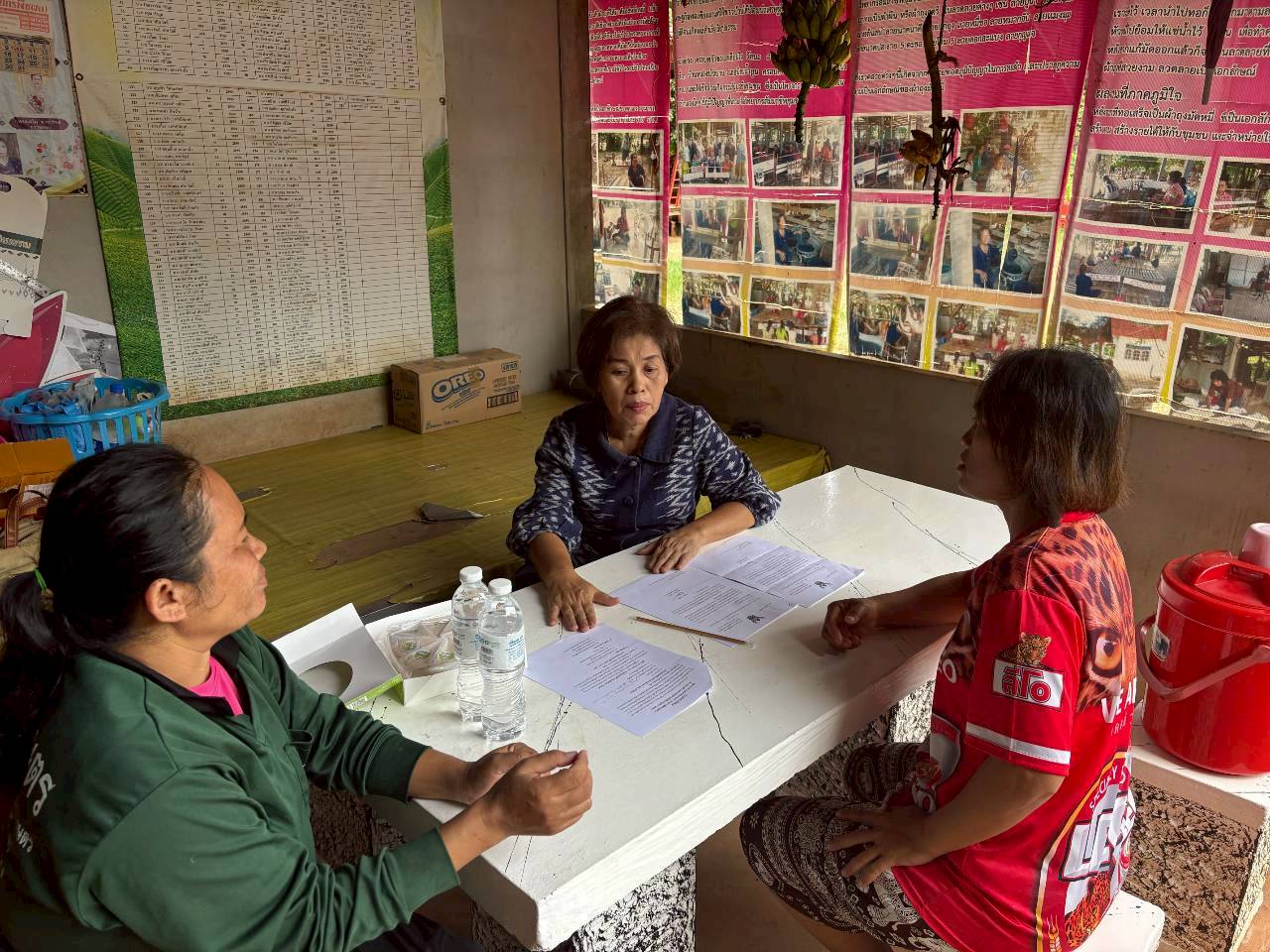 ติดตามงานโครงการกองทุนพัฒนาบทบาทสตรี อำเภอนิคมน้ำอูน จังหวัดสกลนคร