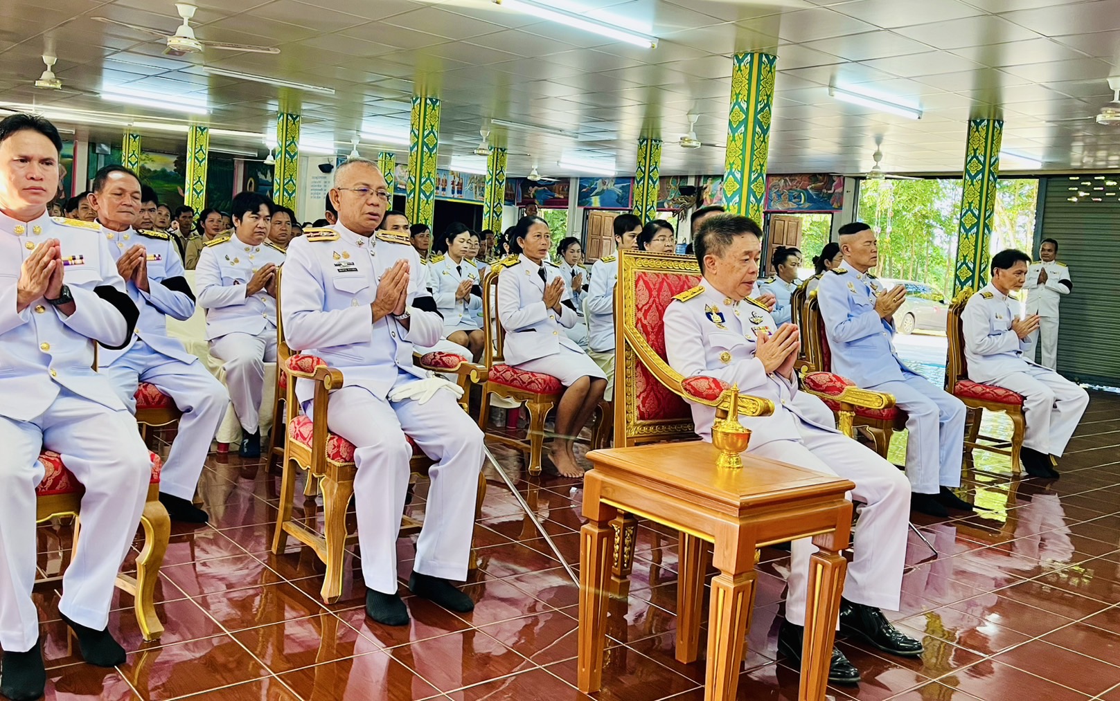 จัดกิจกรรมบำเพ็ญกุศล ในวาระครบ 15 วัน (ปัณรสวาร) แห่งการสิ้นพระชนม์ เพื่อถวายเป็นพระราชกุศลแด่ สมเด็จพระเจ้าลูกเธอ เจ้าฟ้าพัชรกิติยาภา นเรนทิราเทพยวดี กรมหลวงราชสาริณีสิริพัชร มหาวัชรราชธิดา ณ วัดโพนสูง ตำบลหนองปลิง อำเภอนิคมน้ำอูน จังหวัดสกลนคร โดยมีหัวหน้าส่วนราชการ นายกองค์กรปกครองส่วนท้องถิ่น กำนัน ผู้ใหญ่บ้าน เเละประชาชนทุกภาคส่วนร่วมพิธี