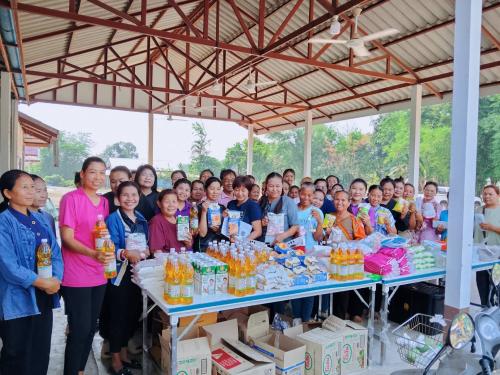 โครงการฝึกอบรมอาชีพการทำขนมดอกจอกและขนมกระหรี่พัฟ (กพสอ. นิคมน้ำอูน)